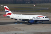 British Airways Airbus A319-131 (G-EUPY) at  Hamburg - Fuhlsbuettel (Helmut Schmidt), Germany