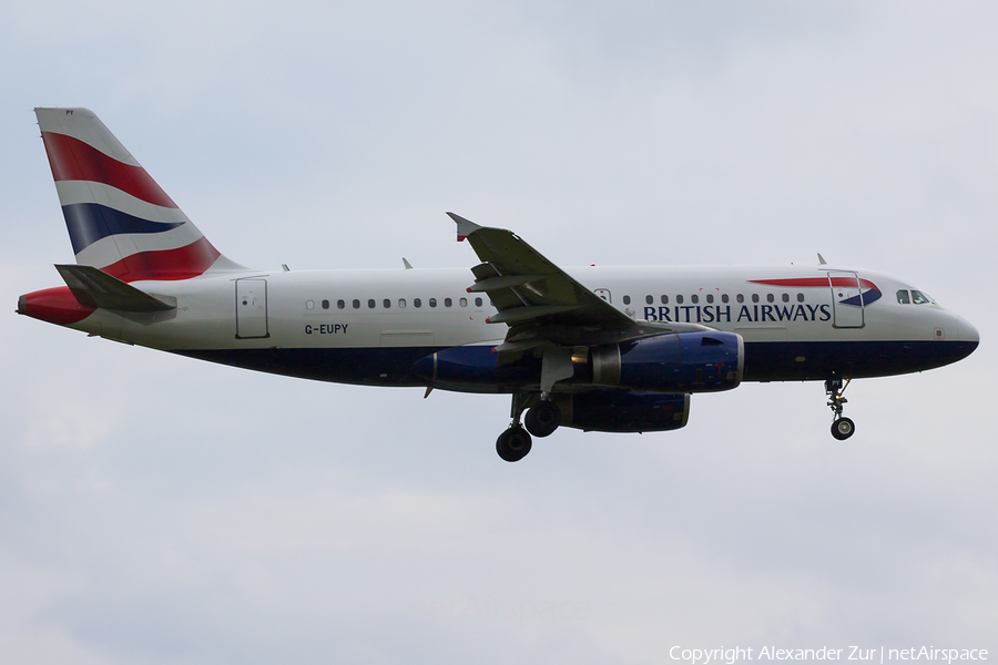 British Airways Airbus A319-131 (G-EUPY) | Photo 409786