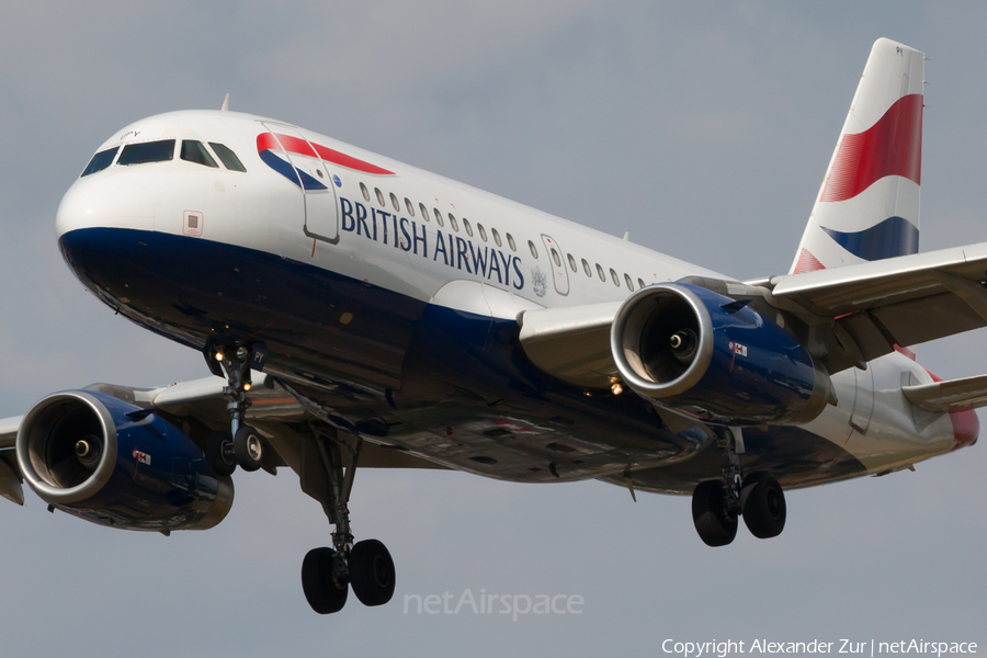 British Airways Airbus A319-131 (G-EUPY) | Photo 175346