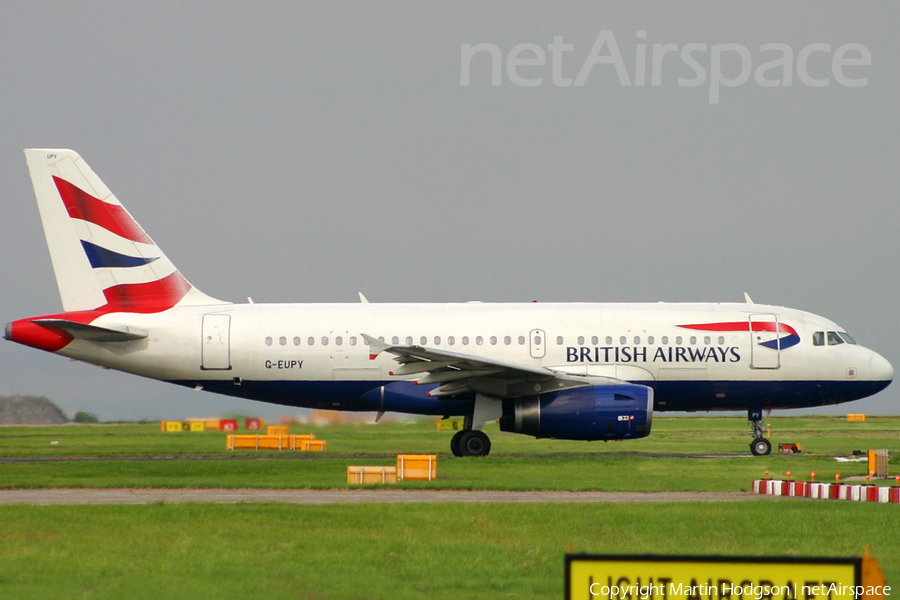 British Airways Airbus A319-131 (G-EUPY) | Photo 7996