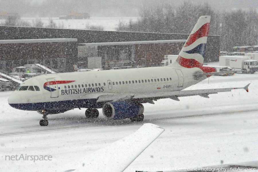 British Airways Airbus A319-131 (G-EUPY) | Photo 13428
