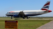 British Airways Airbus A319-131 (G-EUPZ) at  Amsterdam - Schiphol, Netherlands