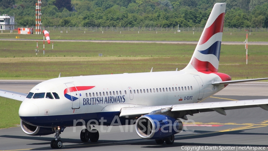 British Airways Airbus A319-131 (G-EUPZ) | Photo 206265