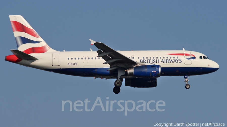 British Airways Airbus A319-131 (G-EUPZ) | Photo 215801