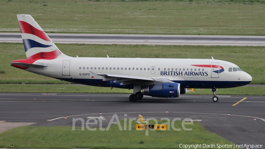British Airways Airbus A319-131 (G-EUPZ) | Photo 217822