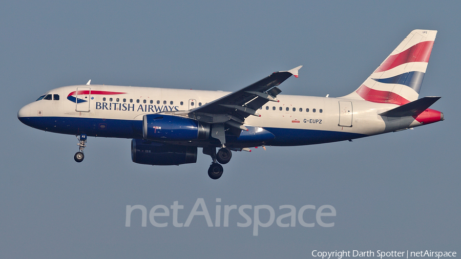 British Airways Airbus A319-131 (G-EUPZ) | Photo 259658