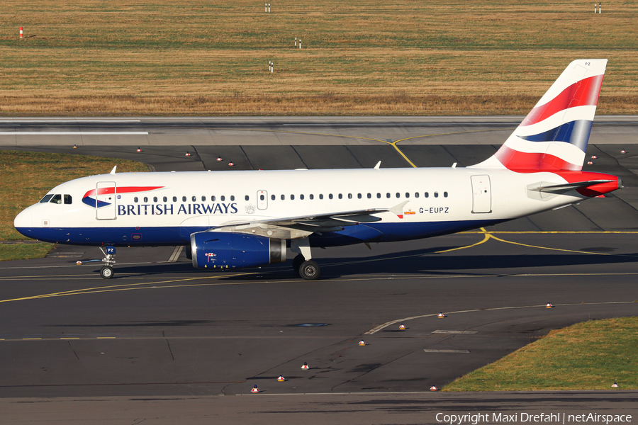 British Airways Airbus A319-131 (G-EUPZ) | Photo 487137