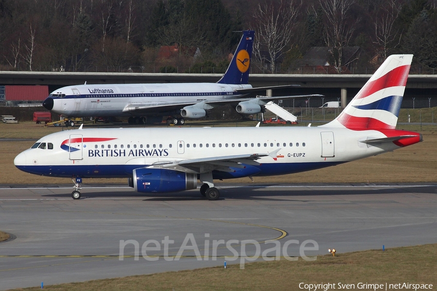 British Airways Airbus A319-131 (G-EUPZ) | Photo 39387