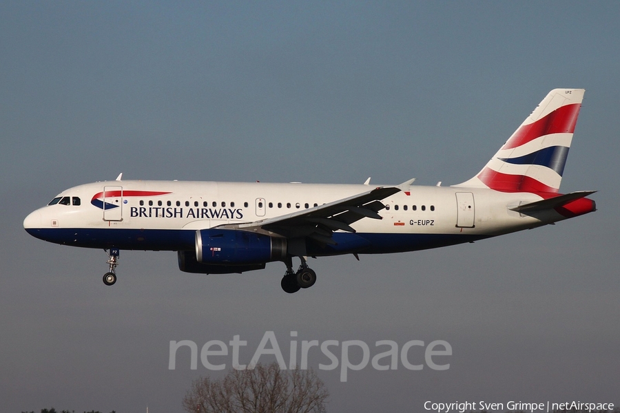 British Airways Airbus A319-131 (G-EUPZ) | Photo 99449