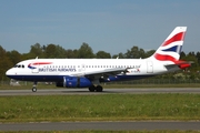 British Airways Airbus A319-131 (G-EUPZ) at  Hamburg - Fuhlsbuettel (Helmut Schmidt), Germany