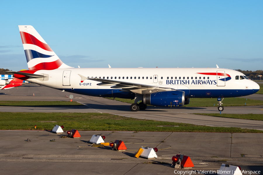 British Airways Airbus A319-131 (G-EUPZ) | Photo 535668