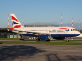 British Airways Airbus A319-131 (G-EUPZ) at  Hamburg - Fuhlsbuettel (Helmut Schmidt), Germany