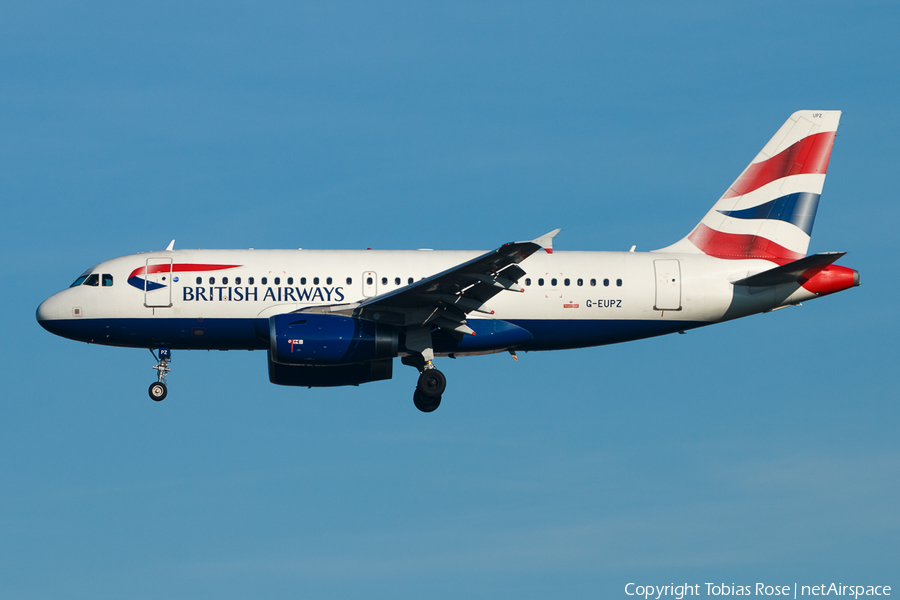 British Airways Airbus A319-131 (G-EUPZ) | Photo 300812