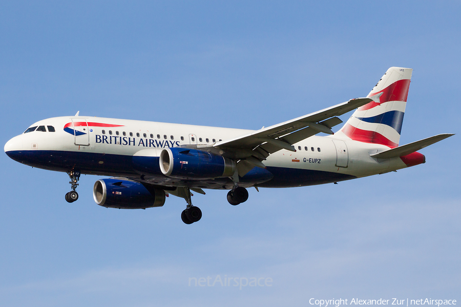 British Airways Airbus A319-131 (G-EUPZ) | Photo 524184
