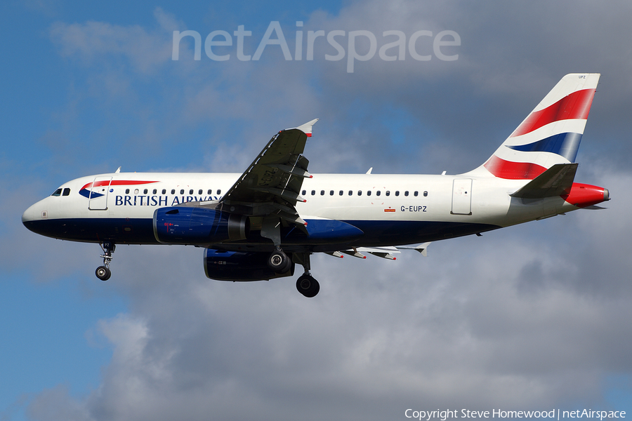 British Airways Airbus A319-131 (G-EUPZ) | Photo 668985