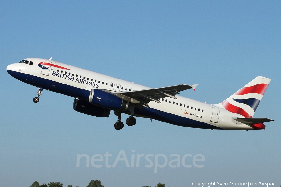 British Airways Airbus A320-232 (G-EUUA) | Photo 17379