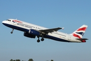 British Airways Airbus A320-232 (G-EUUA) at  Hamburg - Fuhlsbuettel (Helmut Schmidt), Germany