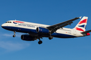 British Airways Airbus A320-232 (G-EUUA) at  London - Heathrow, United Kingdom