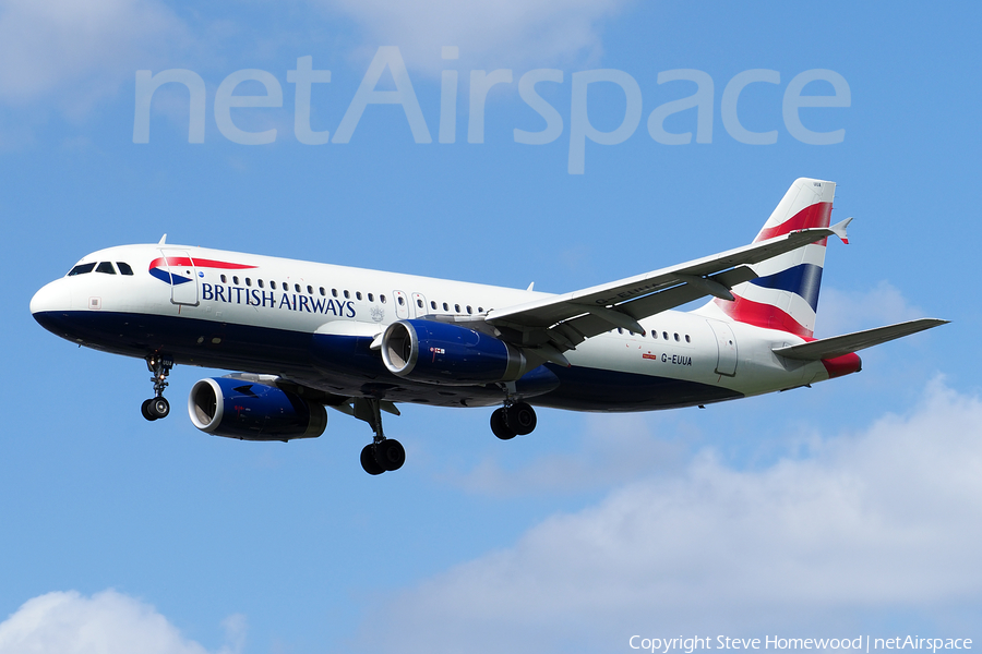 British Airways Airbus A320-232 (G-EUUA) | Photo 172826