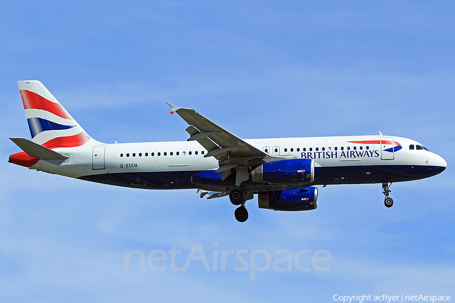 British Airways Airbus A320-232 (G-EUUA) | Photo 176246