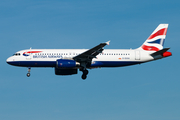 British Airways Airbus A320-232 (G-EUUA) at  London - Heathrow, United Kingdom