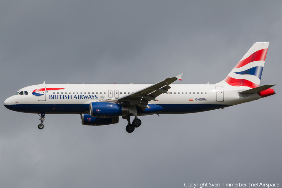British Airways Airbus A320-232 (G-EUUA) | Photo 343639
