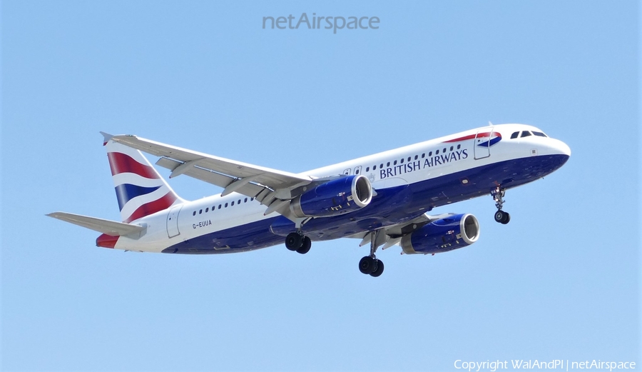 British Airways Airbus A320-232 (G-EUUA) | Photo 442123