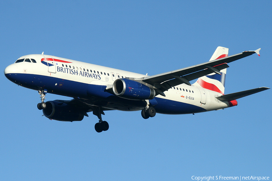 British Airways Airbus A320-232 (G-EUUA) | Photo 46823