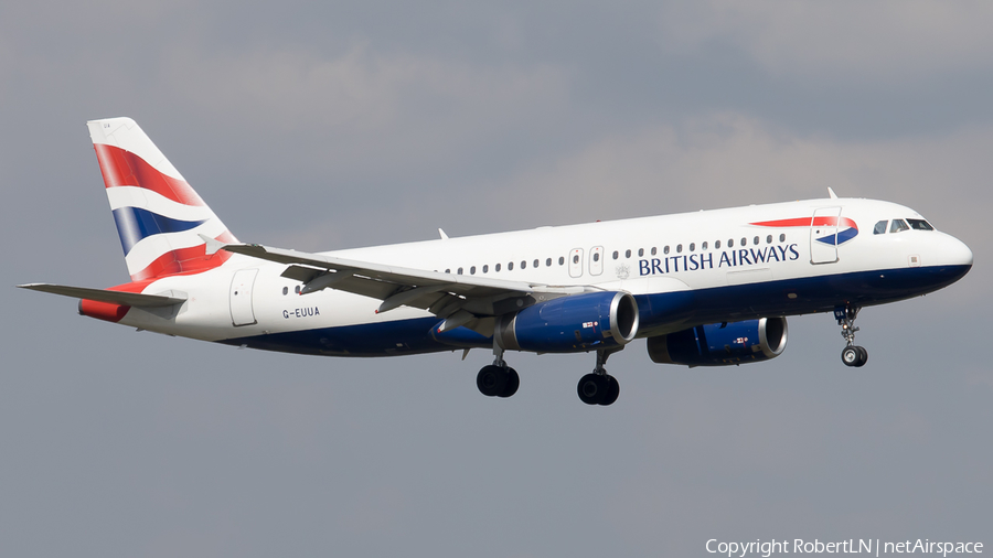 British Airways Airbus A320-232 (G-EUUA) | Photo 594730