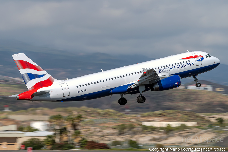 British Airways Airbus A320-232 (G-EUUA) | Photo 483651