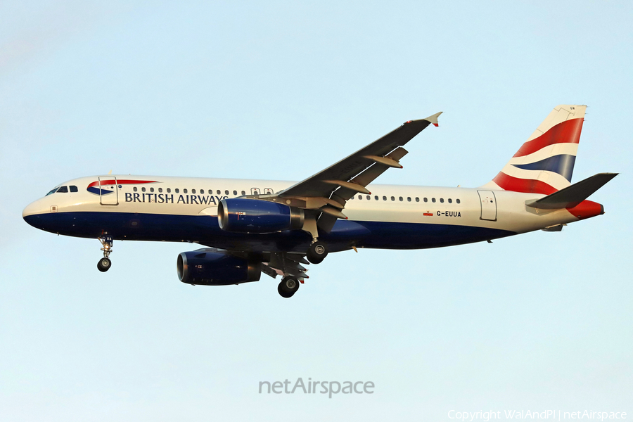 British Airways Airbus A320-232 (G-EUUA) | Photo 477277