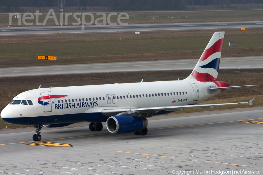 British Airways Airbus A320-232 (G-EUUA) | Photo 11927