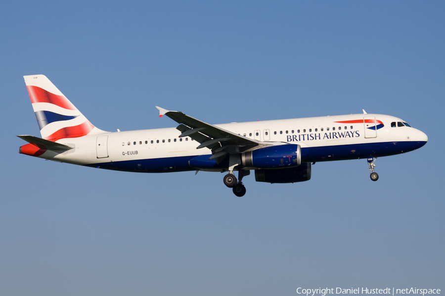 British Airways Airbus A320-232 (G-EUUB) | Photo 546854