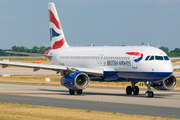 British Airways Airbus A320-232 (G-EUUB) at  Berlin Brandenburg, Germany