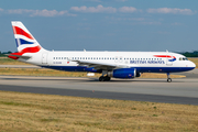 British Airways Airbus A320-232 (G-EUUB) at  Berlin Brandenburg, Germany