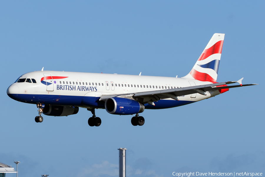 British Airways Airbus A320-232 (G-EUUB) | Photo 206048