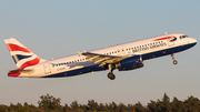 British Airways Airbus A320-232 (G-EUUB) at  Frankfurt am Main, Germany