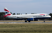 British Airways Airbus A320-232 (G-EUUB) at  Hamburg - Fuhlsbuettel (Helmut Schmidt), Germany