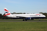 British Airways Airbus A320-232 (G-EUUB) at  Hamburg - Fuhlsbuettel (Helmut Schmidt), Germany