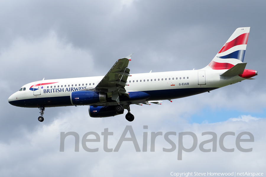 British Airways Airbus A320-232 (G-EUUB) | Photo 168745