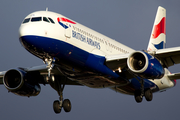 British Airways Airbus A320-232 (G-EUUB) at  London - Heathrow, United Kingdom