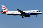 British Airways Airbus A320-232 (G-EUUB) at  London - Heathrow, United Kingdom