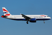 British Airways Airbus A320-232 (G-EUUB) at  London - Heathrow, United Kingdom