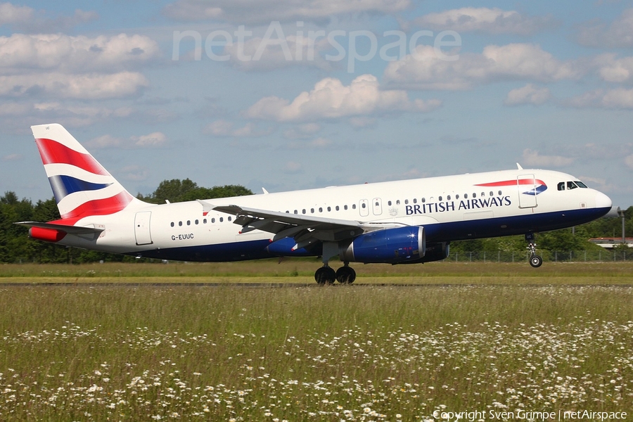 British Airways Airbus A320-232 (G-EUUC) | Photo 168676