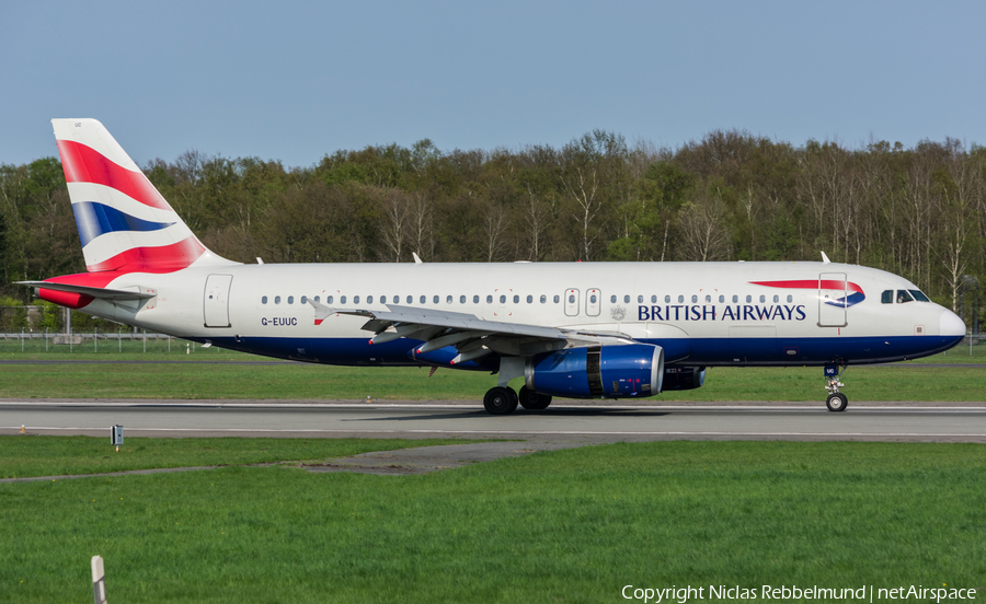 British Airways Airbus A320-232 (G-EUUC) | Photo 239503