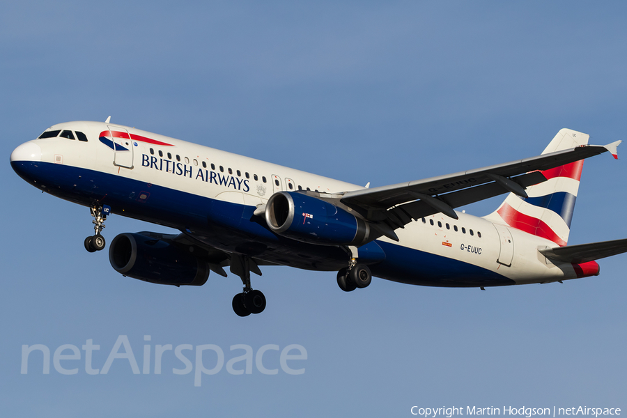 British Airways Airbus A320-232 (G-EUUC) | Photo 131090