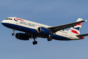 British Airways Airbus A320-232 (G-EUUC) at  London - Heathrow, United Kingdom