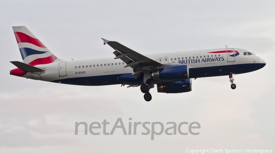 British Airways Airbus A320-232 (G-EUUC) | Photo 182137