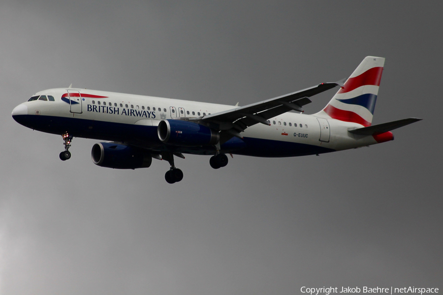 British Airways Airbus A320-232 (G-EUUC) | Photo 183733