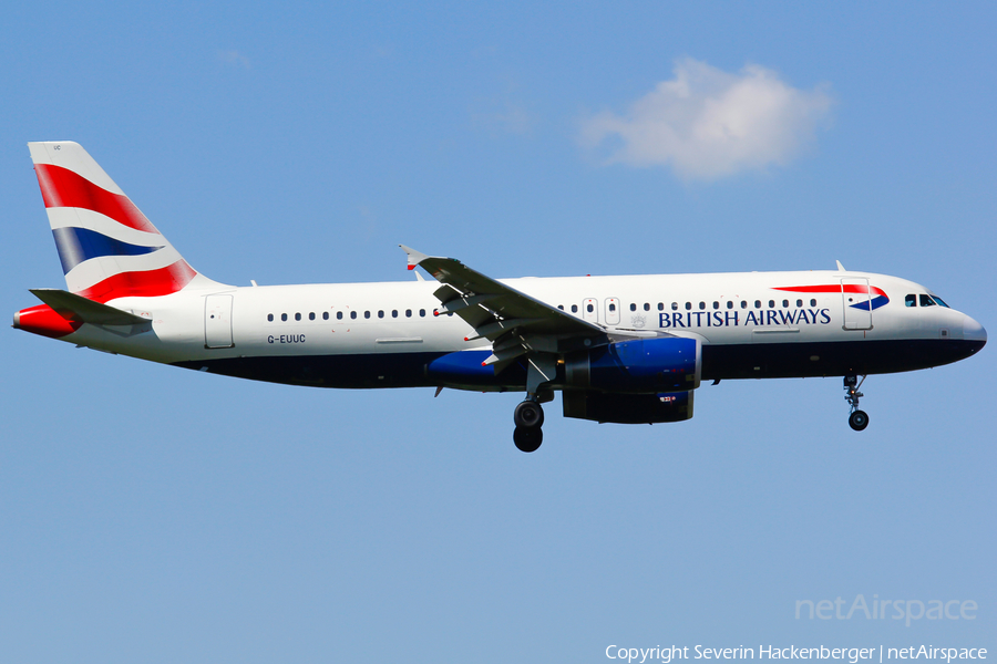 British Airways Airbus A320-232 (G-EUUC) | Photo 205041